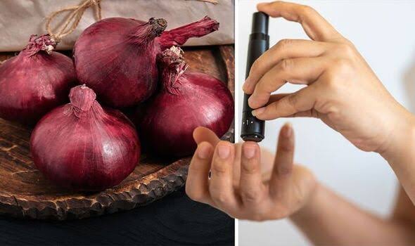 Onion control Diabetes on research 