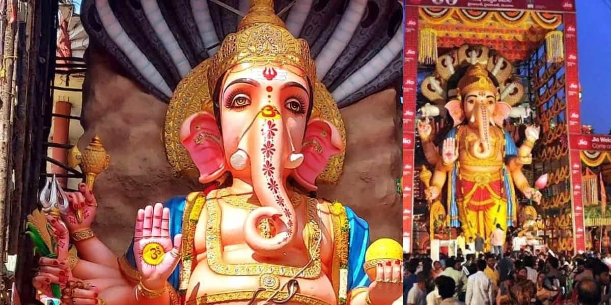 Khairatabad Ganesh 2023 Khairatabad Ganesh is taller and more beautiful in 2023 full details of Tallest Ganesha in 2023
