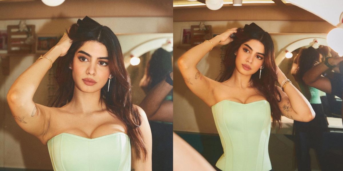 Kushi Kapoor Kushi Kapoor outclasses Janhvi Kapoor with her beauty and radiance in upcoming Archies with Suhana Khan 1
