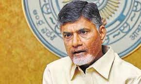 Another problem officials knocked on the door of Chandrababu's house