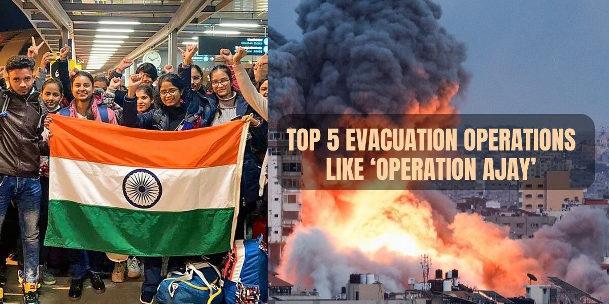Operation Ajay Israel Top 5 Evacuation Operations Like Operation Ajay by India
