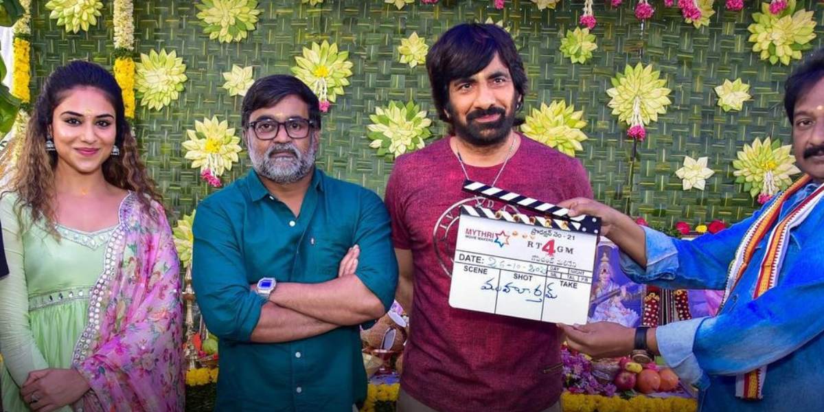 RT4GM: Ravi Teja's 4th Movie With His Lucky Director Gopichand Malineni is the Biggest Project of Career