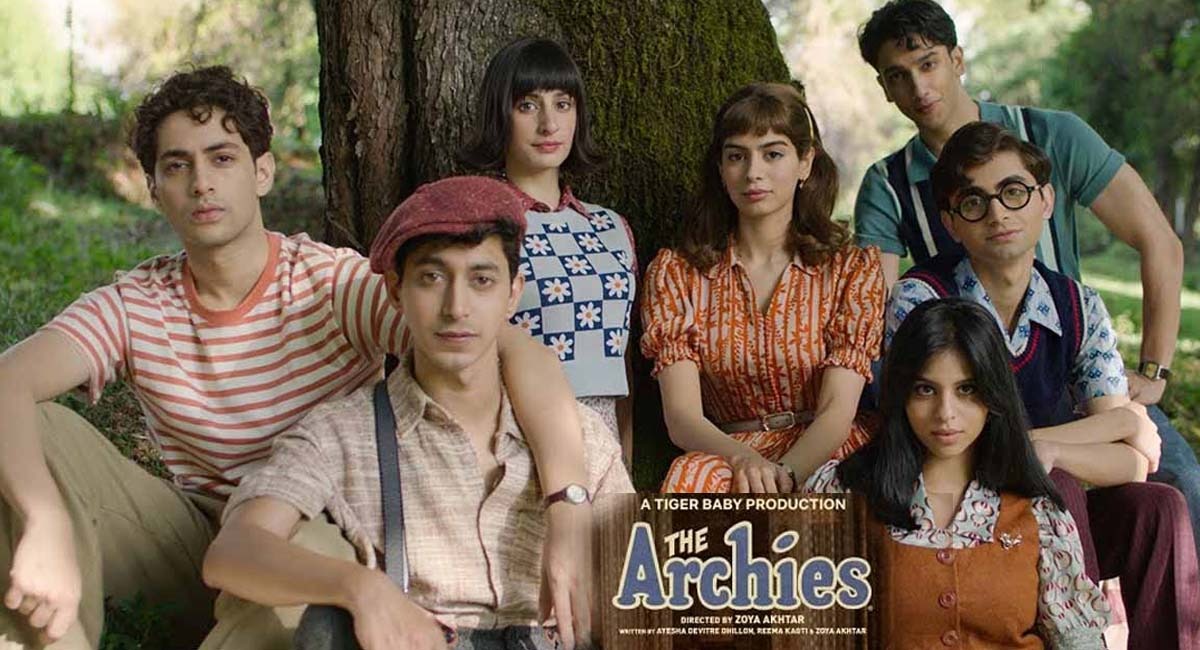 Review of The Archies movie starring sons of Bollywood star families