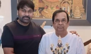 Chiru who commented on Brahmanandam's height