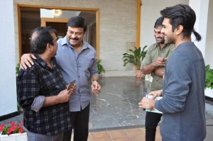 Chiru who commented on Brahmanandam's height