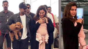 Cherry going to Pongali with Pawan's children along with Mega Prince - upasana..