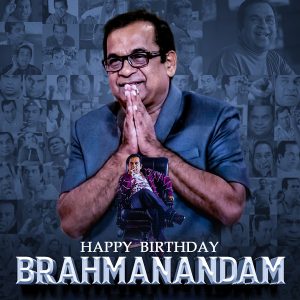Today is the birthday of Brahmanandam