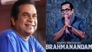 Today is the birthday of Brahmanandam