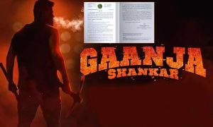 Telangana Police has issued a notice to change the title of Gaanja Shankar movie