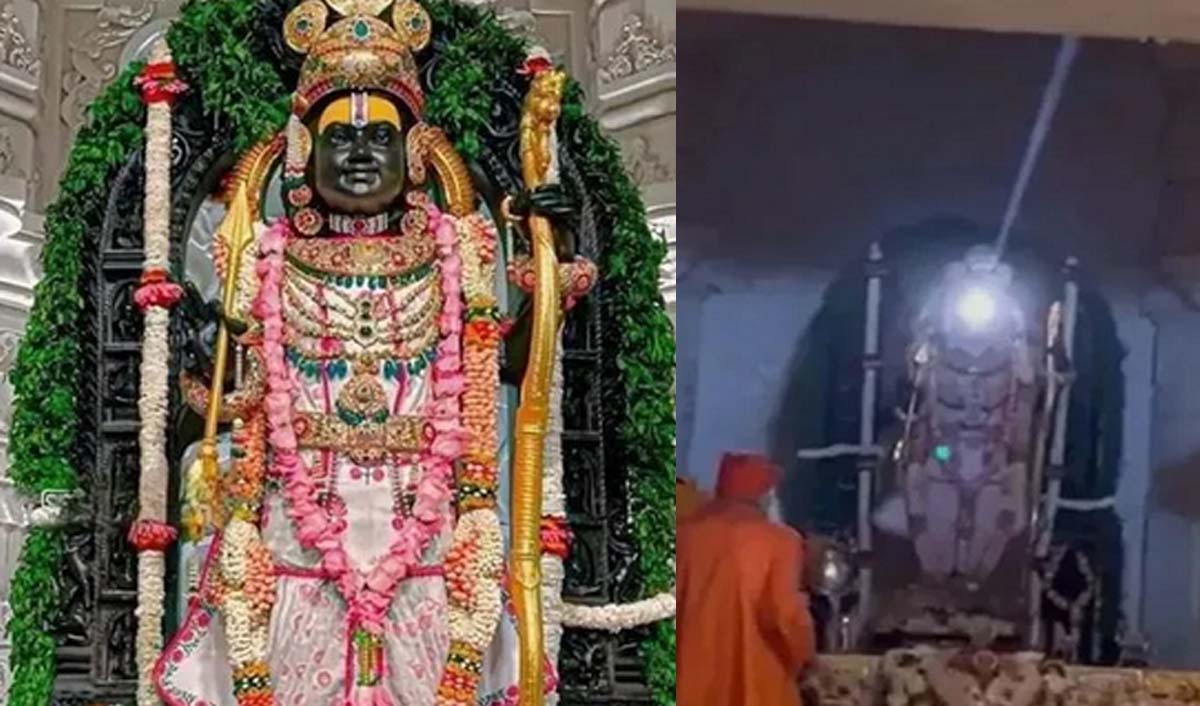 Ayodhya: అయోధ్య రామాలయంలో అద్భుత దృశ్యం .. సూర్య తిలకాన్ని దర్శించి తరించిన భక్తులు